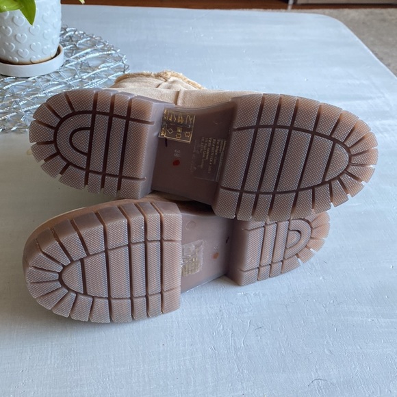 New free people fable faux fur sand suede boots size 38 (US 8) - Picture 10 of 13